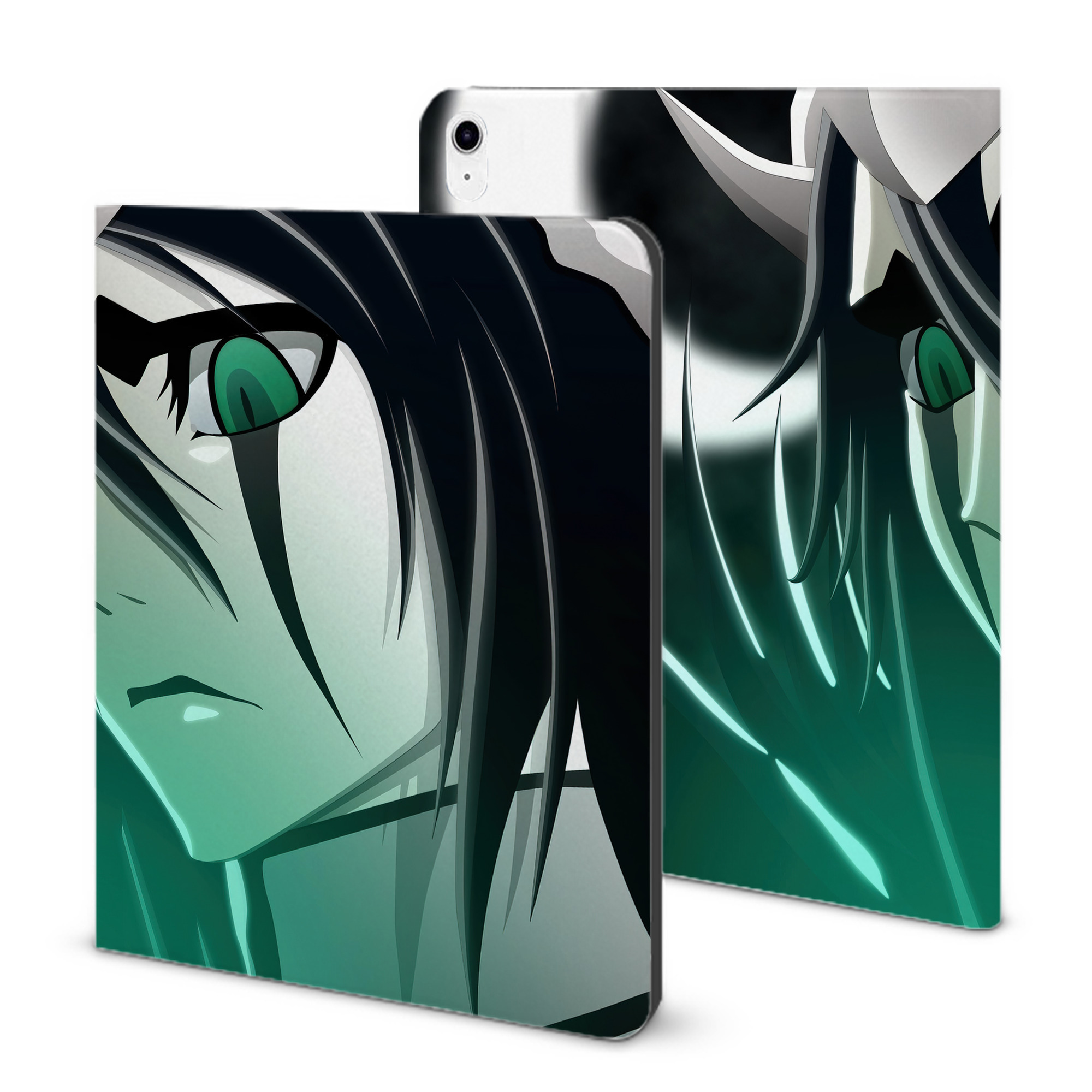 （画像用） ブリーチ BLEACH IPad ケース ブック型 PUレザー TPU 耐衝撃 軽量 薄型 ペン収納なし 全面保護 IPad 各モデル対応
